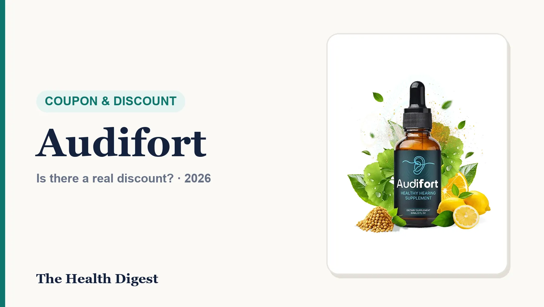 Audifort Coupon Code (2026): Is There a Real Discount?