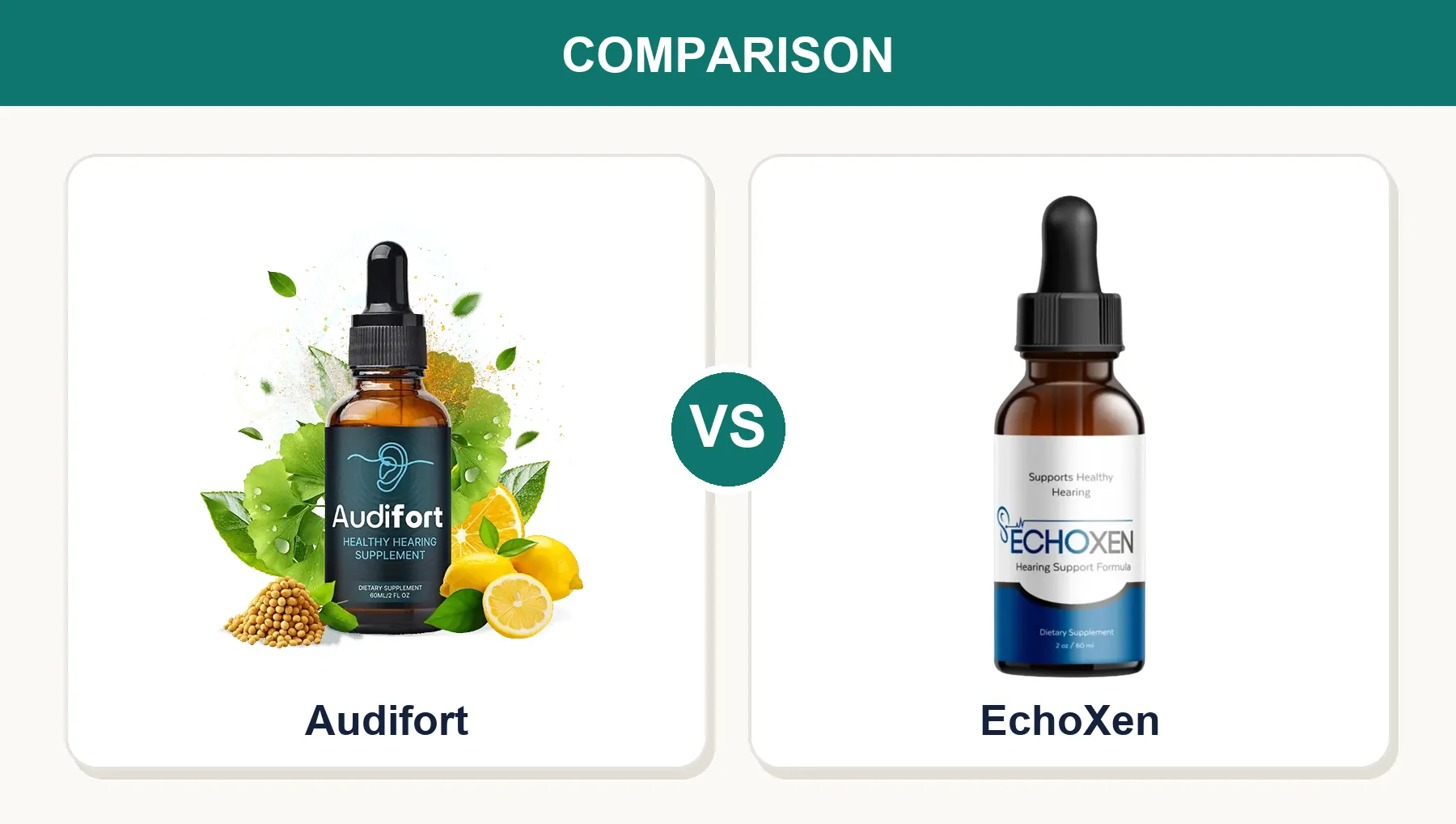 Audifort vs EchoXen (2026): Same Formula, So Which Bottle Is the Better Buy?
