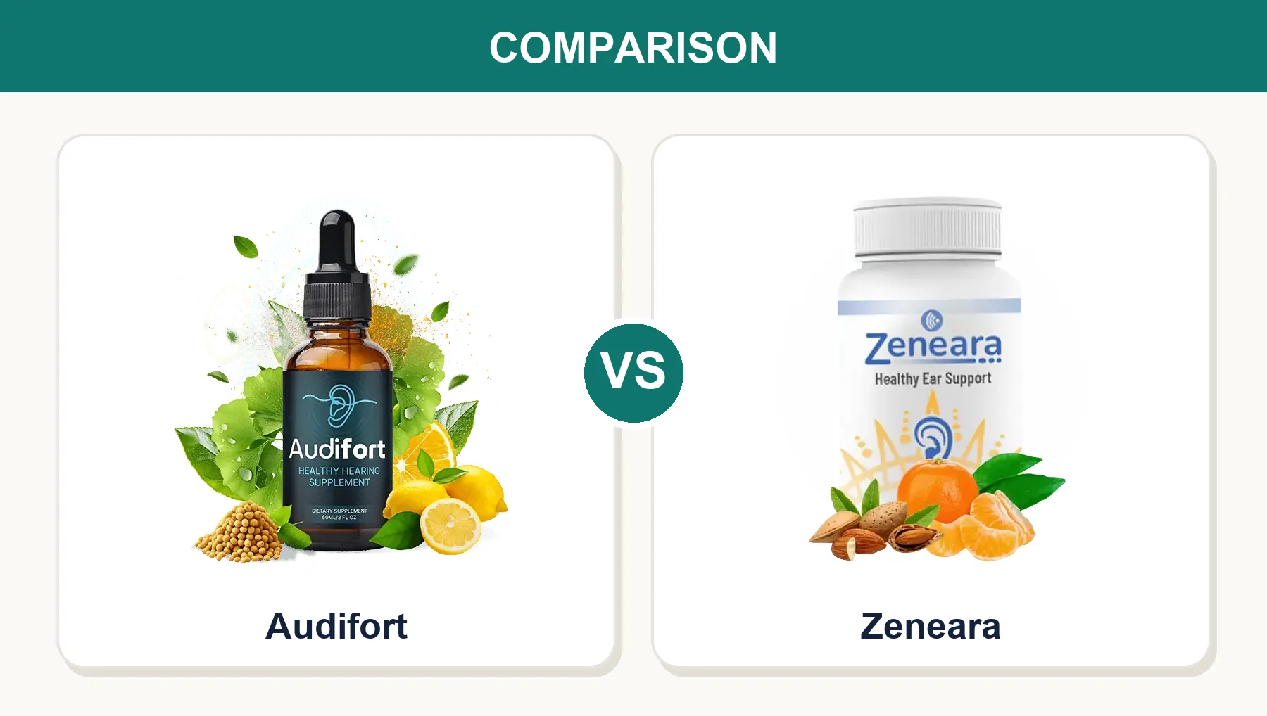 Audifort vs Zeneara (2026): Which Tinnitus Supplement Is Better?