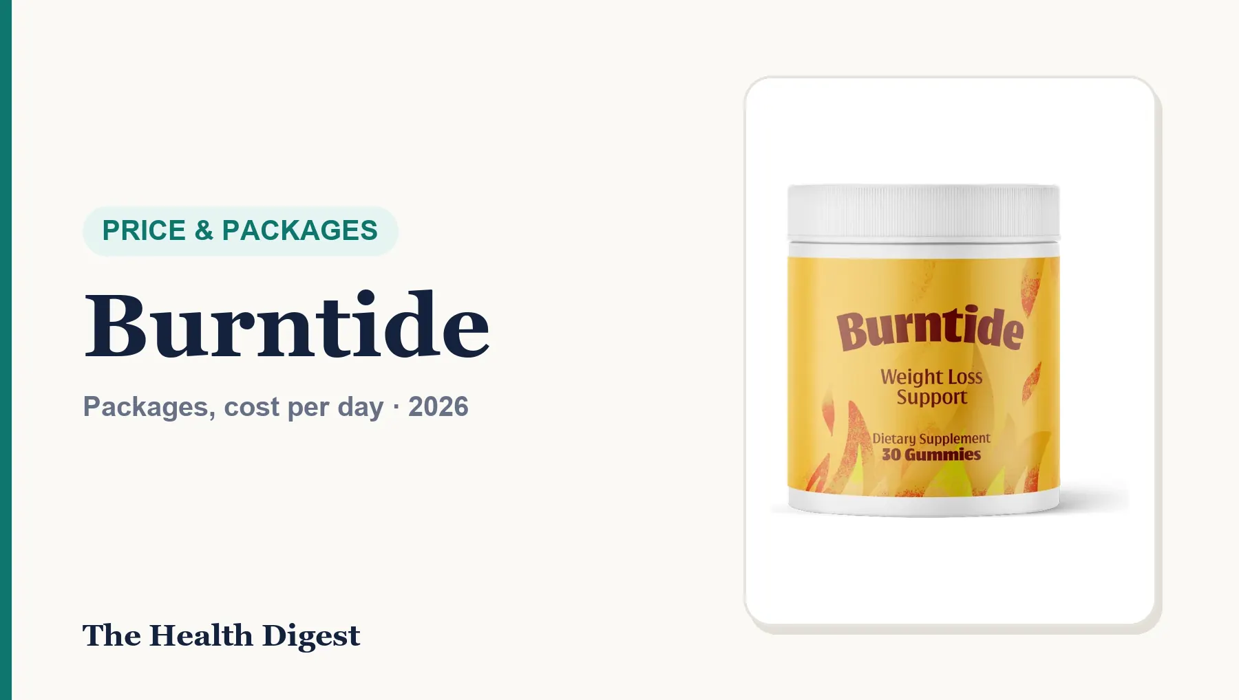 Burntide Price (2026): Packages, Cost per Day and Best Value