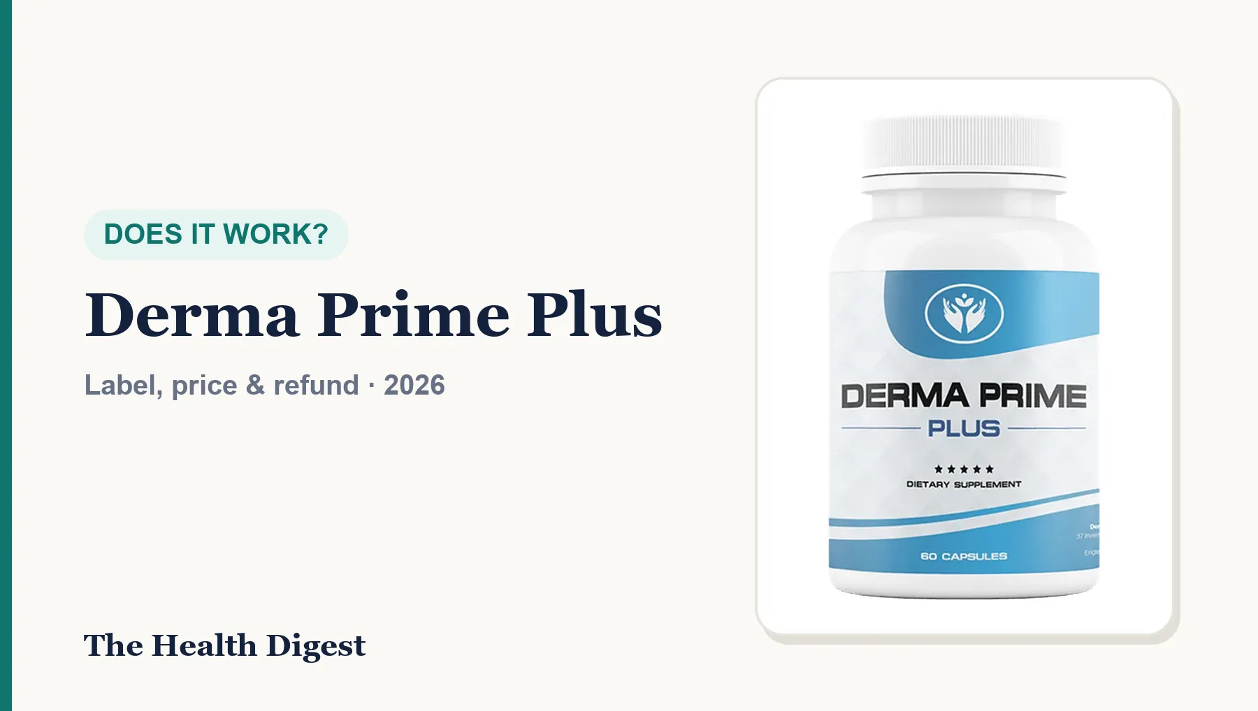 Does Derma Prime Plus Work? What the Research Actually Shows