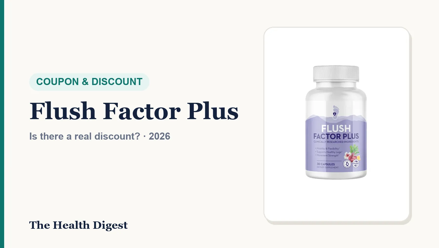 Flush Factor Plus Coupon Code (2026): Is There a Real Discount?