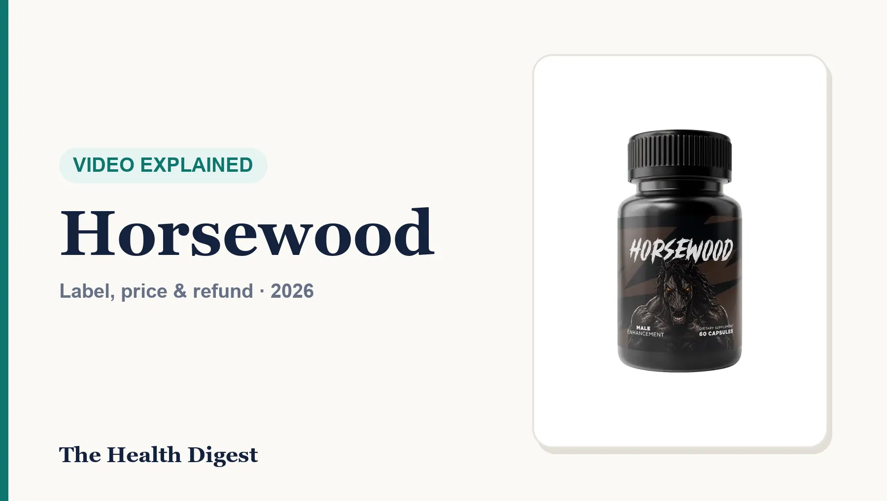Horsewood Video Explained: Sales Claims vs. the Real Label (2026)