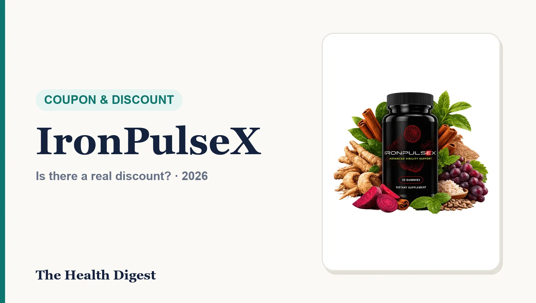 IronPulseX Coupon Code (2026): Is There a Real Discount?