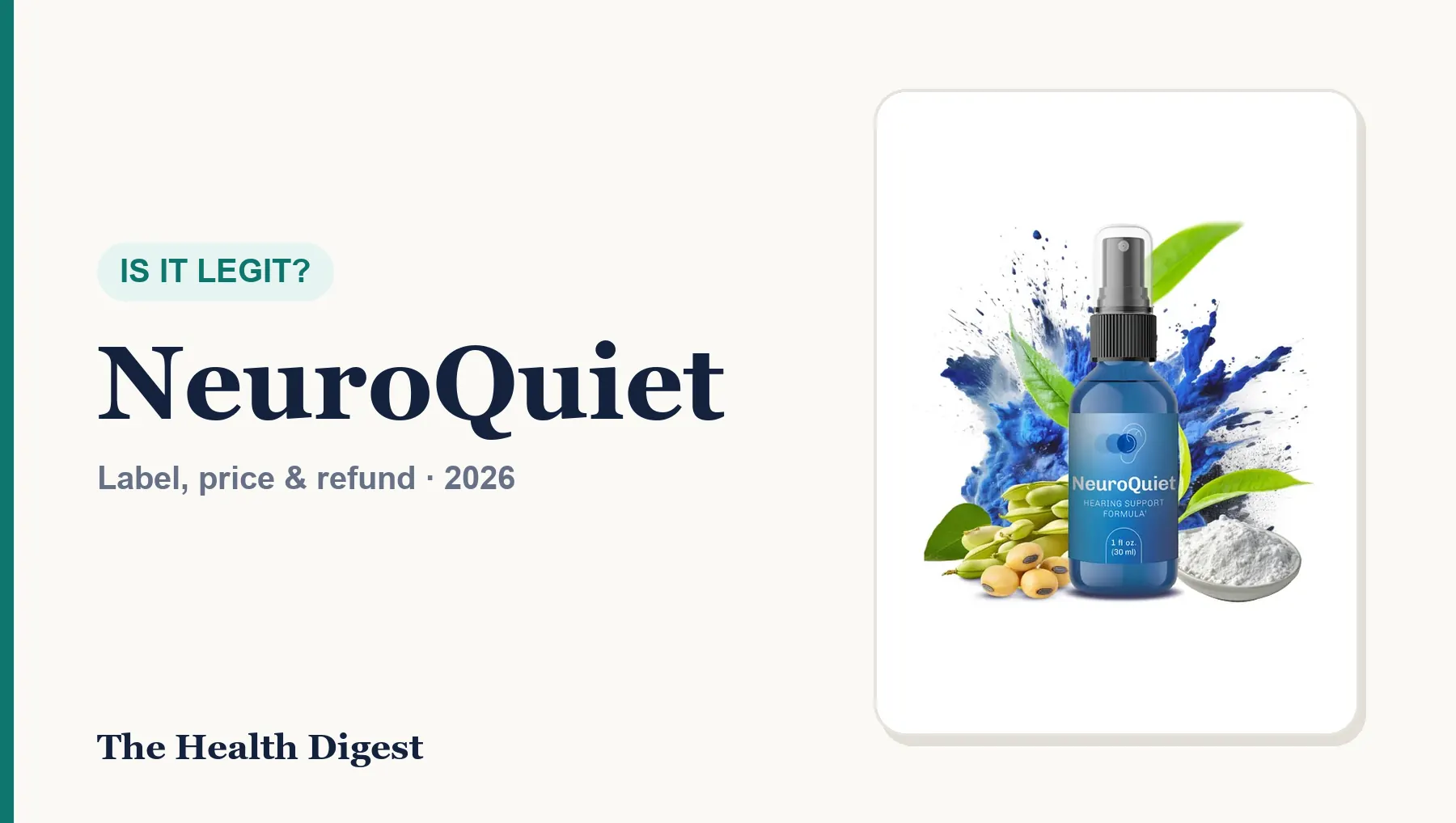 Is NeuroQuiet Legit? What We Checked (2026)