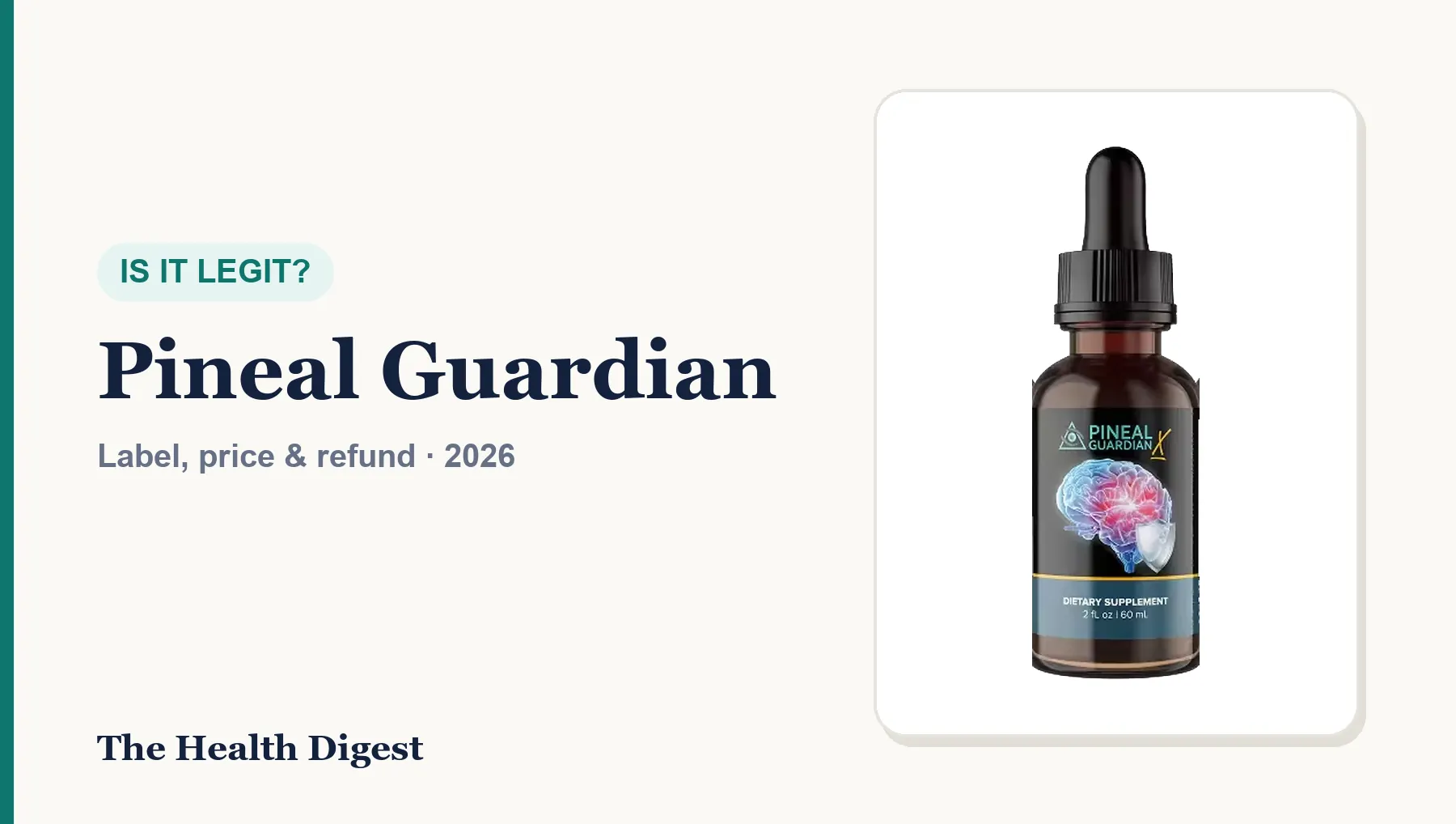 Is Pineal Guardian Legit or a Scam? What We Checked (2026)