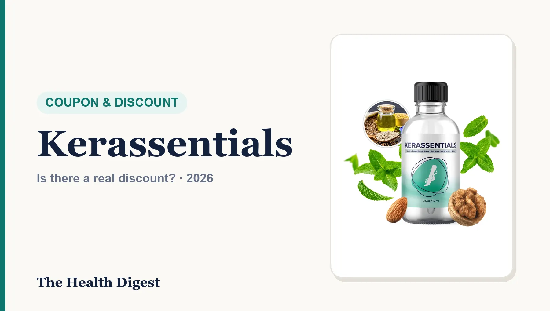 Kerassentials Coupon Code (2026): Is There a Real Discount?