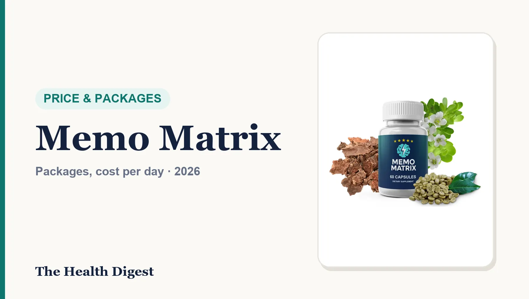 Memo Matrix Price (2026): Packages, Cost per Day and Best Value