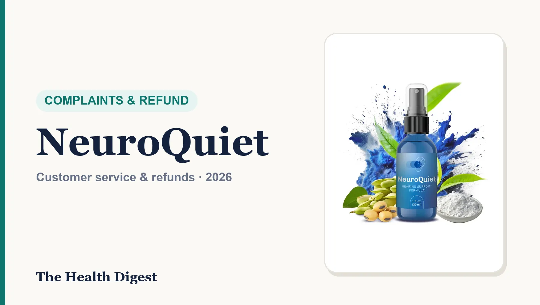 NeuroQuiet Complaints and Refunds: Customer Service, Charges and How to Get Your Money Back