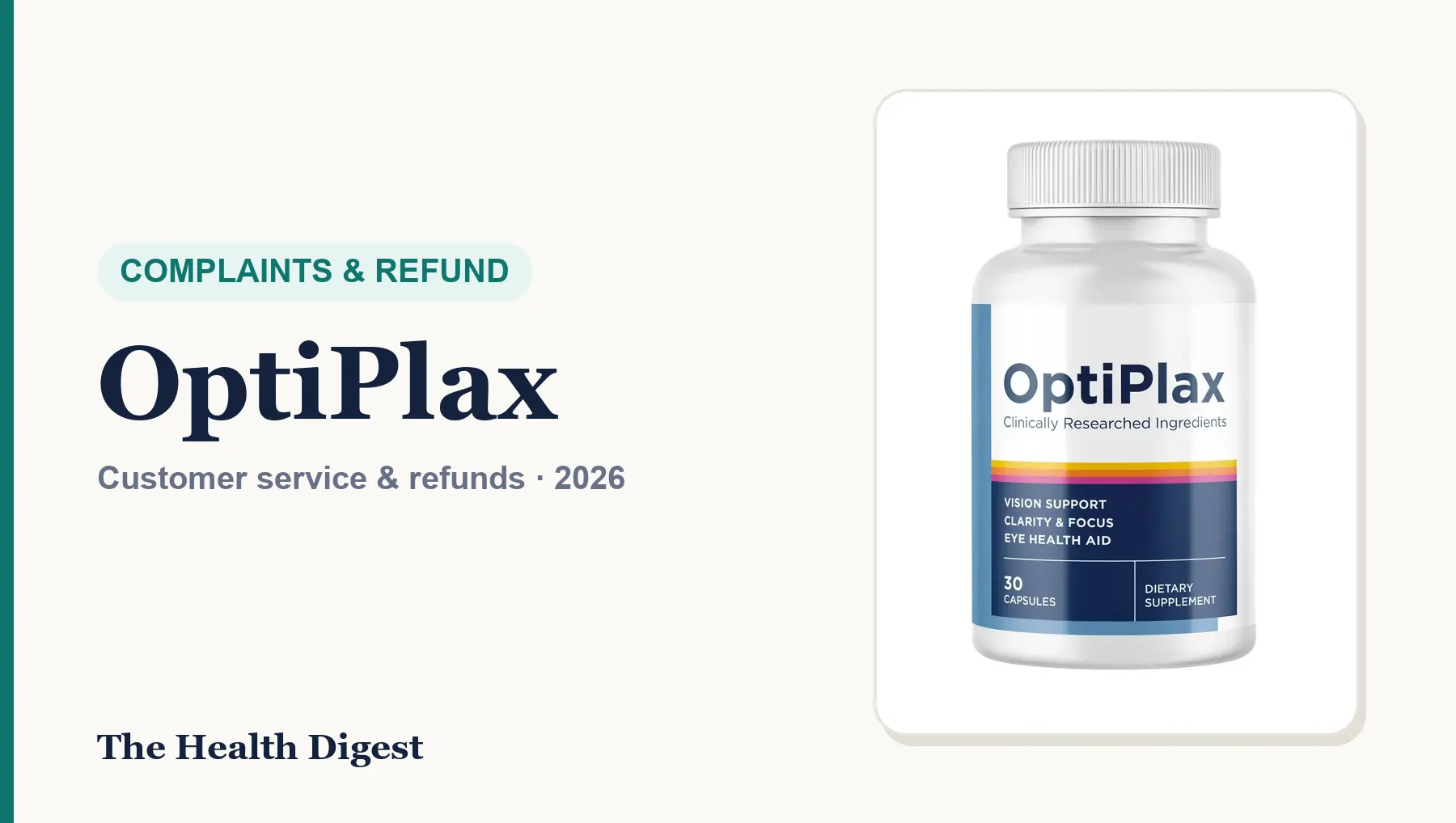 OptiPlax Complaints and Refunds: Customer Service, Charges and How to Get Your Money Back