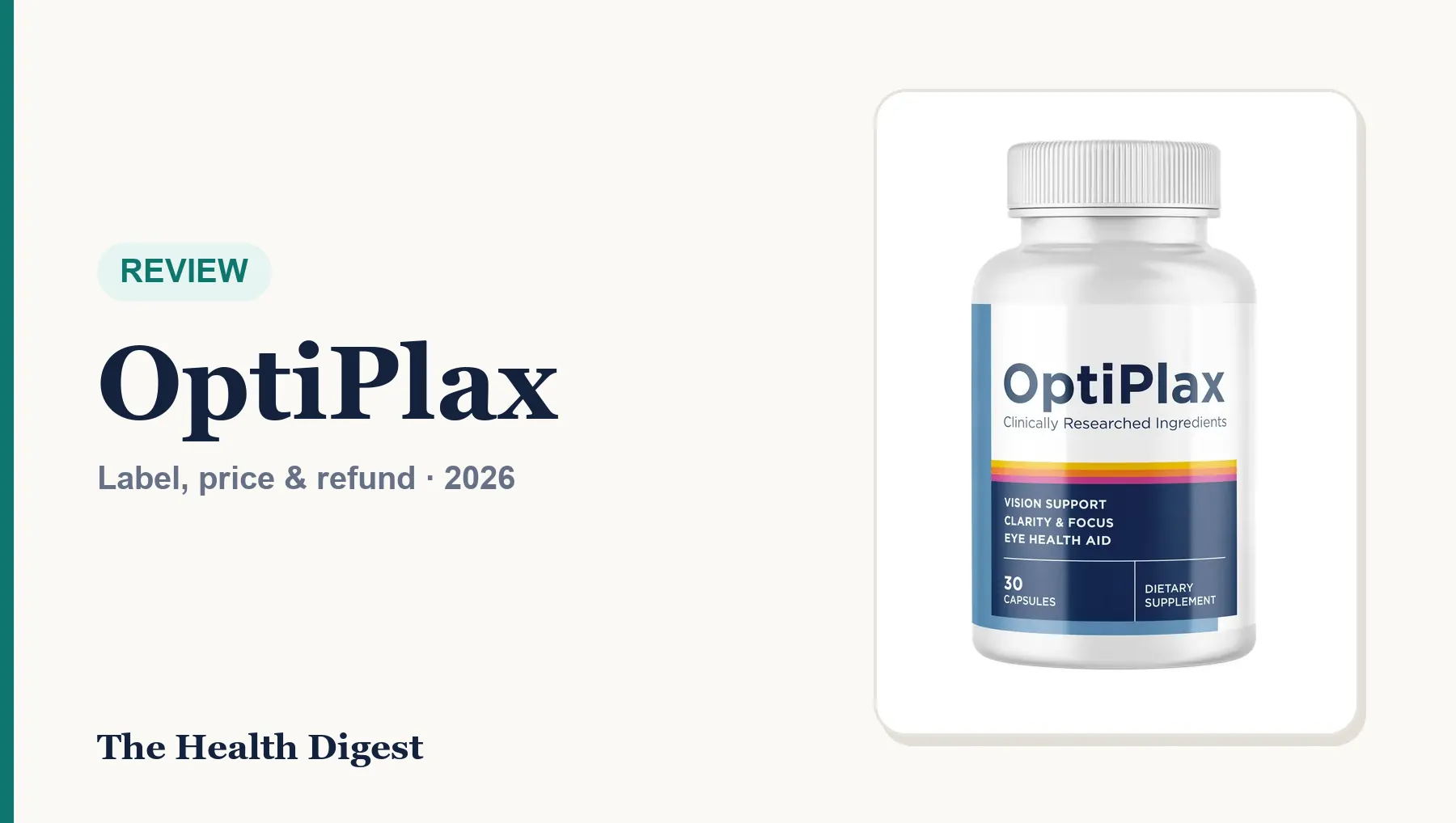 OptiPlax Reviews and Complaints (2026): Ingredients, Price, Refund