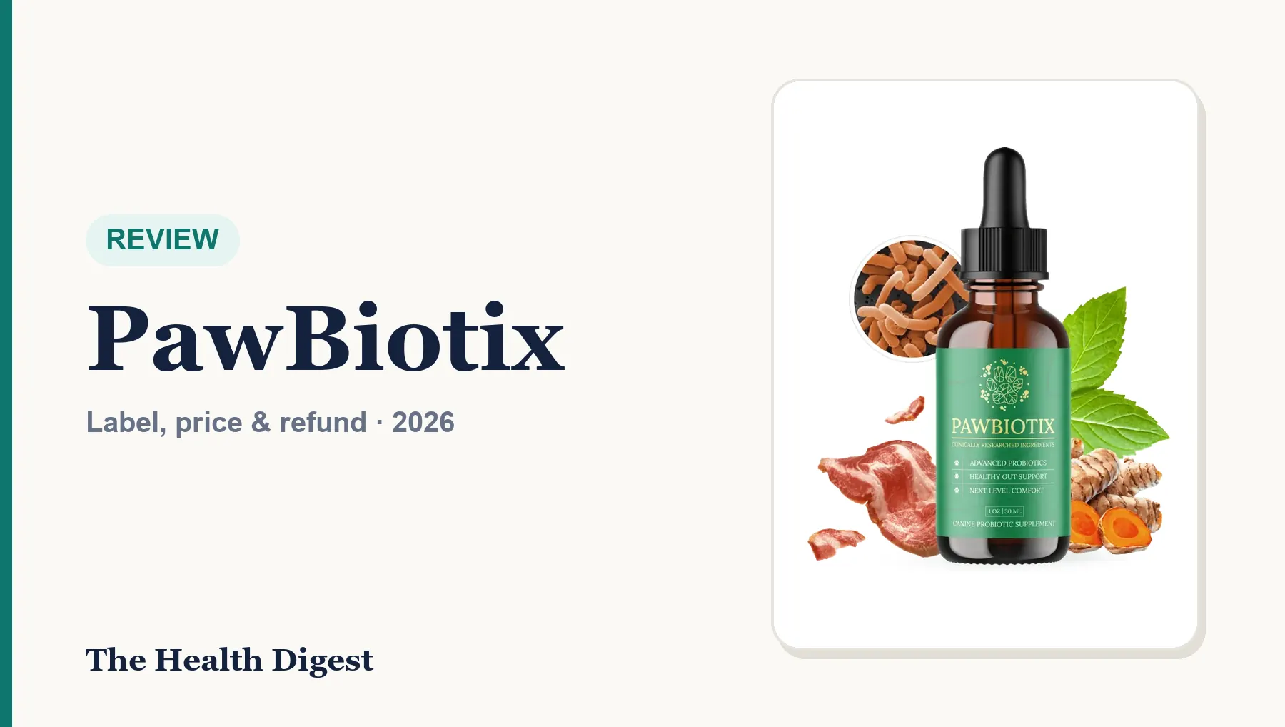 PawBiotix Reviews and Complaints (2026): Dog Probiotic Label, Dose, Price, Refund