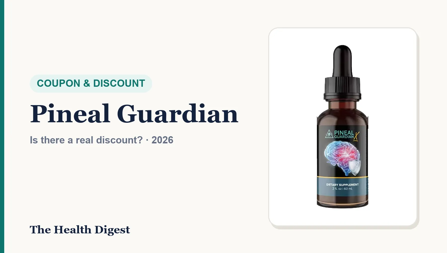 Pineal Guardian Coupon Code (2026): Is There a Real Discount?