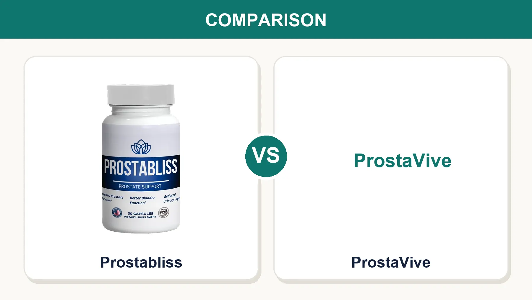 Prostabliss vs ProstaVive: Capsule vs Powder, Compared Fairly
