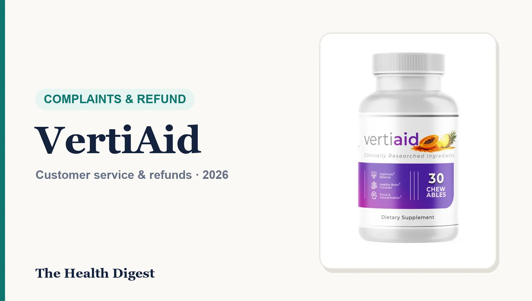 VertiAid Complaints and Refunds: Customer Service, Charges and How to Get Your Money Back