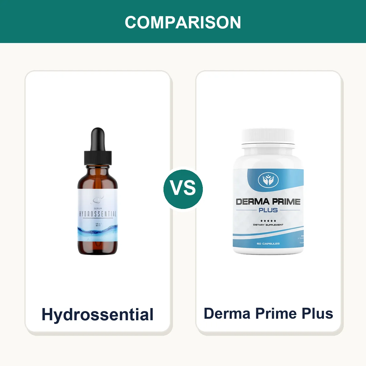 Hydrossential vs Derma Prime Plus