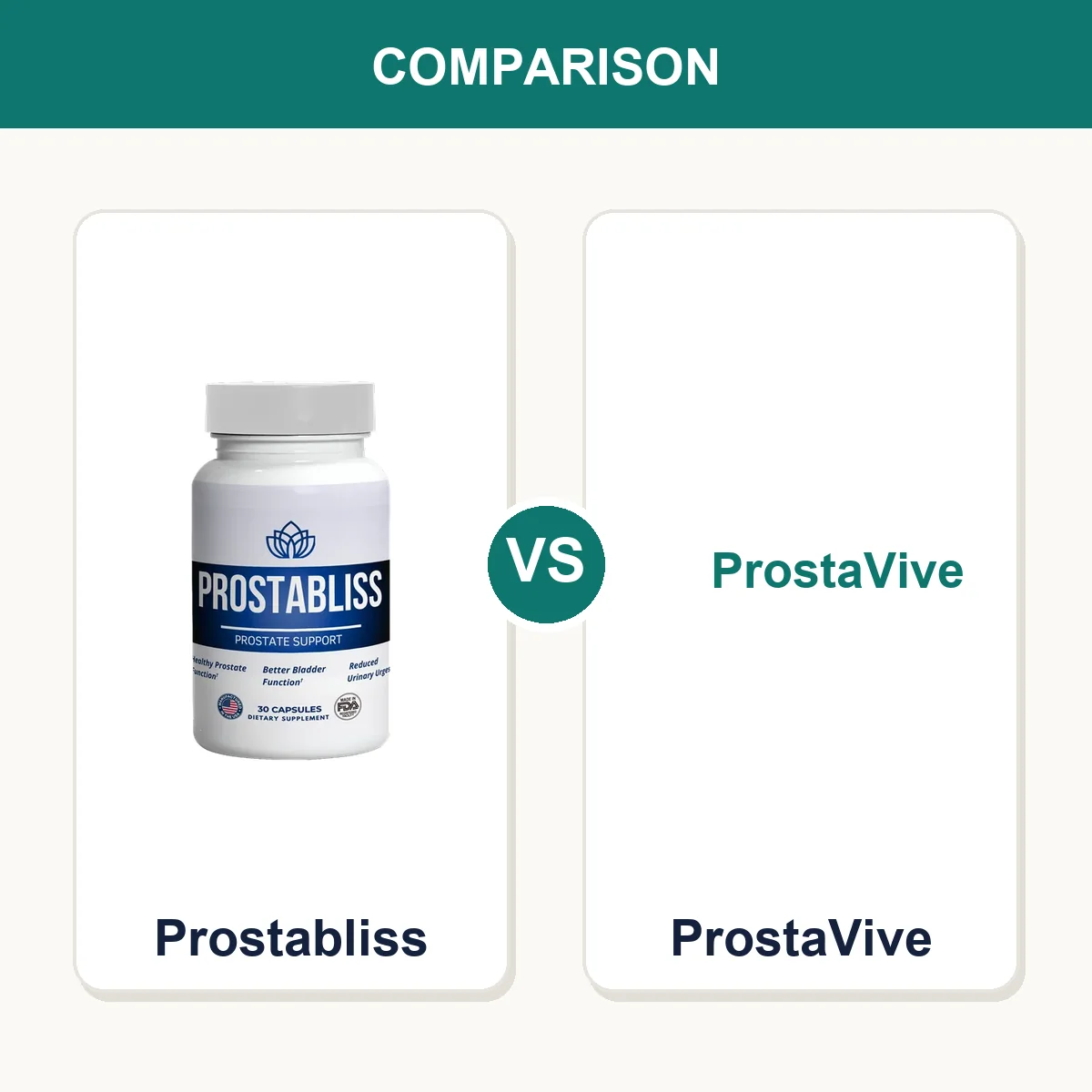 Prostabliss vs ProstaVive