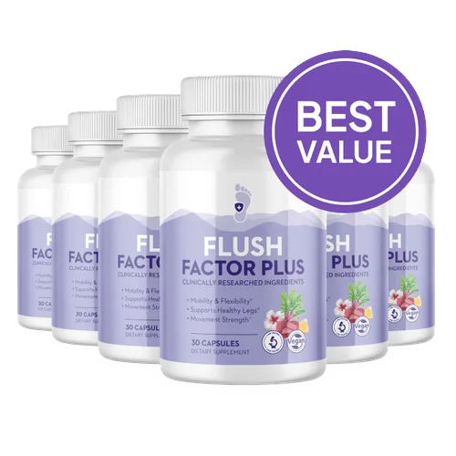 Flush Factor Plus 6 bottles
