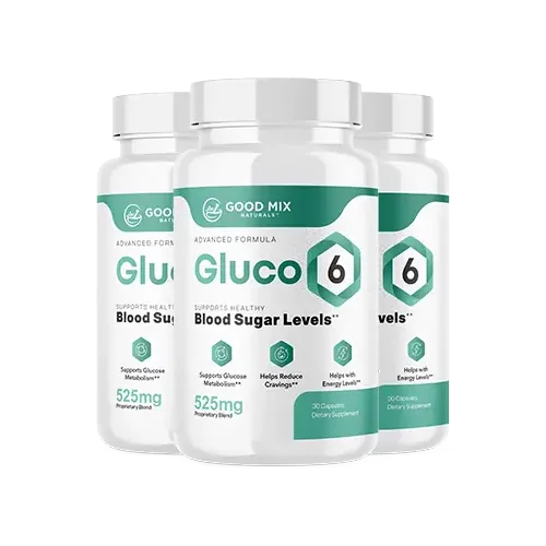 Gluco6 3 bottles
