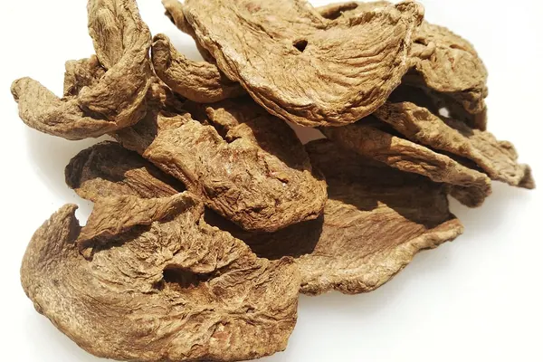 Dried chicory root slices
