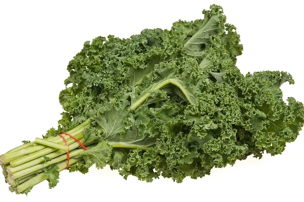 A bundle of fresh kale