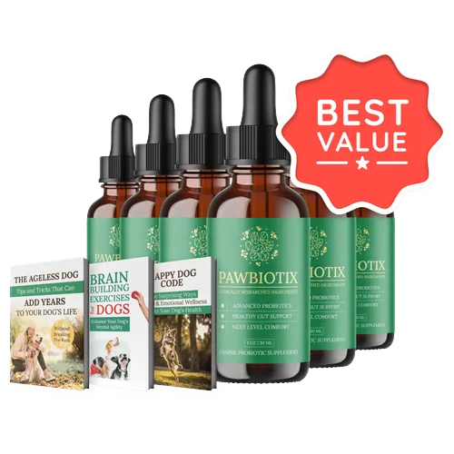 PawBiotix 6 bottles